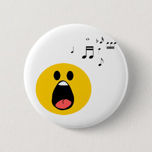 Badge Rond 5 Cm Chant