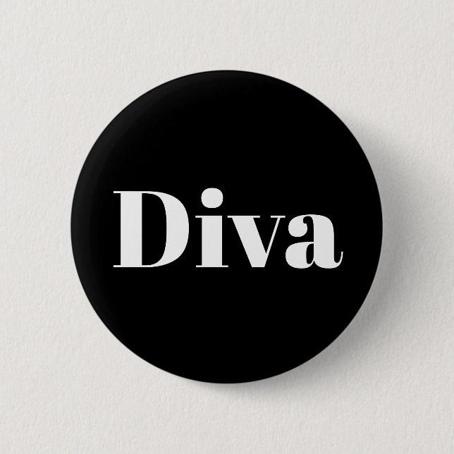 Badge Rond 5 Cm Chanteuse Opéra Cantatrice Interprète Musique Thèm (Devant)