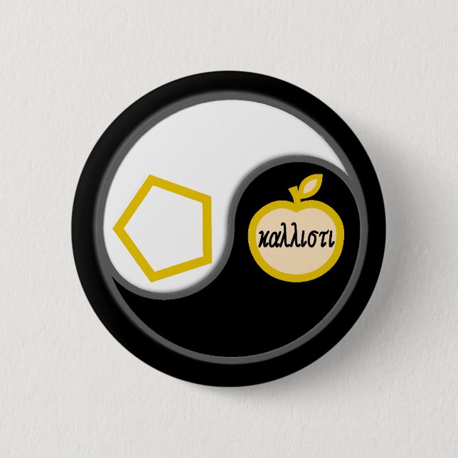 Badge Rond 5 Cm Chao sacré (Devant)