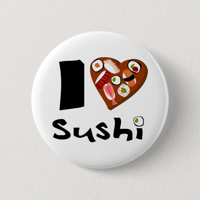 Badge Rond 5 Cm chapailovesushi (Devant)