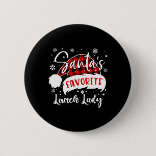 Badge Rond 5 Cm Chapeau de la dame du déjeuner préférée du Père No