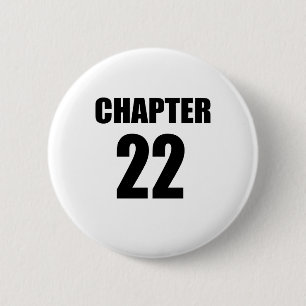 Badge Rond 5 Cm Chapitre 22 Anniversaire