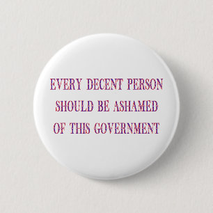 Badge Rond 5 Cm Chaque personne décente