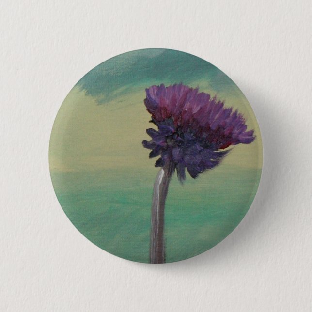 Badge Rond 5 Cm "Chardon " (Devant)