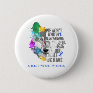Badge Rond 5 Cm Charger les dons de soutien au ruban de sensibilis