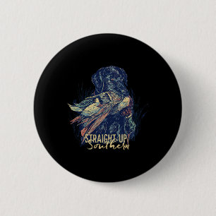 Badge Rond 5 Cm Chasse au chien Chasse au canard Chasse aux hommes