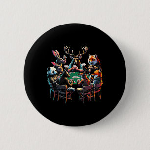 Badge Rond 5 Cm Chasse au jeu sauvage Drôle Tee - shirts graphique