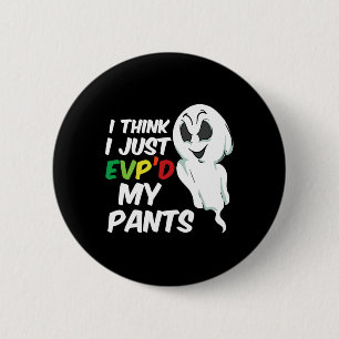 Badge Rond 5 Cm Chasse aux fantômes Chasseur de fantômes Vêtements