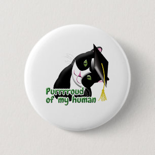 Badge Rond 5 Cm Chat