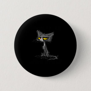 Badge Rond 5 Cm Chat Chaton Ai-je Roulé Mes Yeux À Haute Voix Drôl