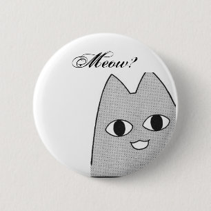 Badge Rond 5 Cm Chat d'Anime