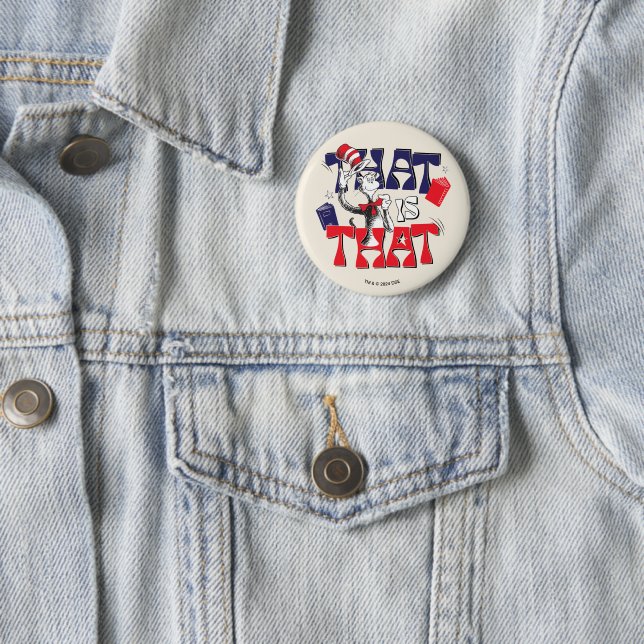 Badge Rond 5 Cm Chat dans le Chapeau | C'est Comme Ça (En situation)
