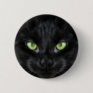 Badges Chat Aux Yeux Verts Personnalises Zazzle Fr