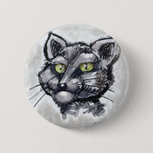 Badge Rond 5 Cm Chat Shorthair