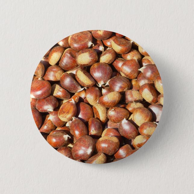 Badge Rond 5 Cm châtaignes-211079 châtaignes châtaignes et châtaig (Devant)