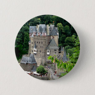 Badge Rond 5 Cm Château de Burg Eltz, Allemagne