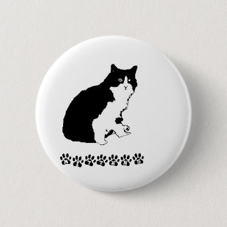 Badge Rond 5 Cm Chaton de mitaine