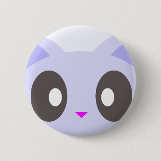 Badge Rond 5 Cm chaton mignon en gros plan