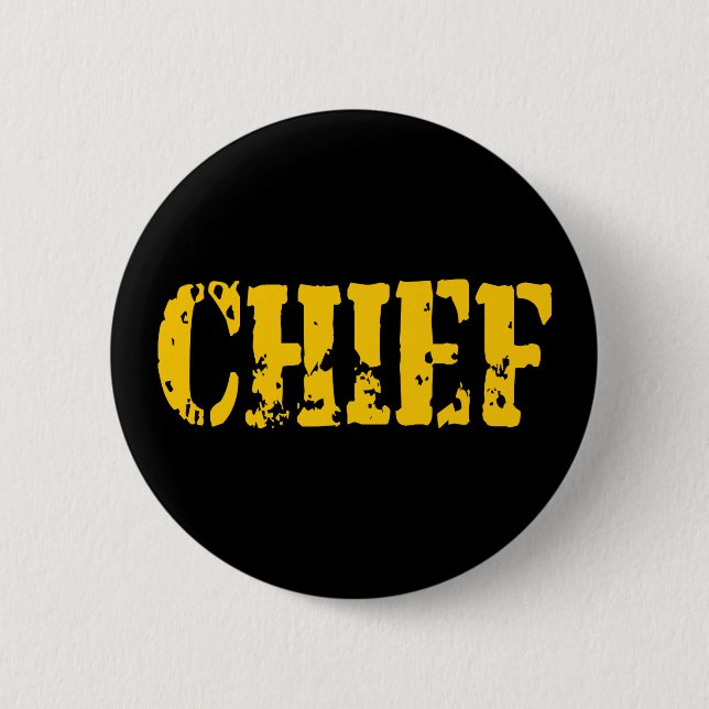 BADGE ROND 5 CM CHEF (Devant)