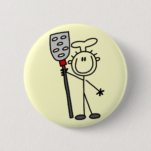 Badge Rond 5 Cm Chef avec des T-shirts et des cadeaux de spatule