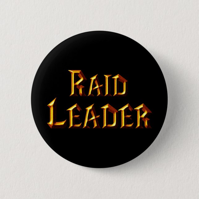 Badge Rond 5 Cm Chef d'incursion (Devant)