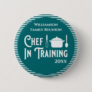 Badge Rond 5 Cm Chef En Formation Réunion Familiale