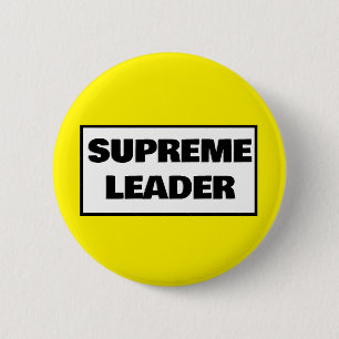 Badge Rond 5 Cm Chef Suprême Chef Coworker management