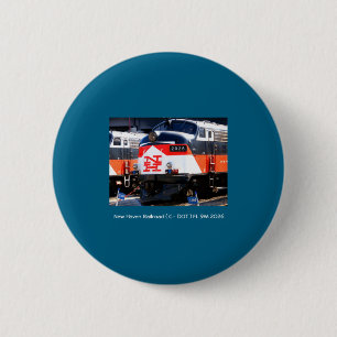 Badge Rond 5 Cm Chemin de fer New Haven C Dot Fl 9m 2026 1