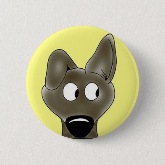 Badge Rond 5 Cm Cheminée (Devant)