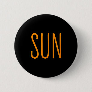 Badge Rond 5 Cm Chemise à nous Éclipse solaire Soleil Couples