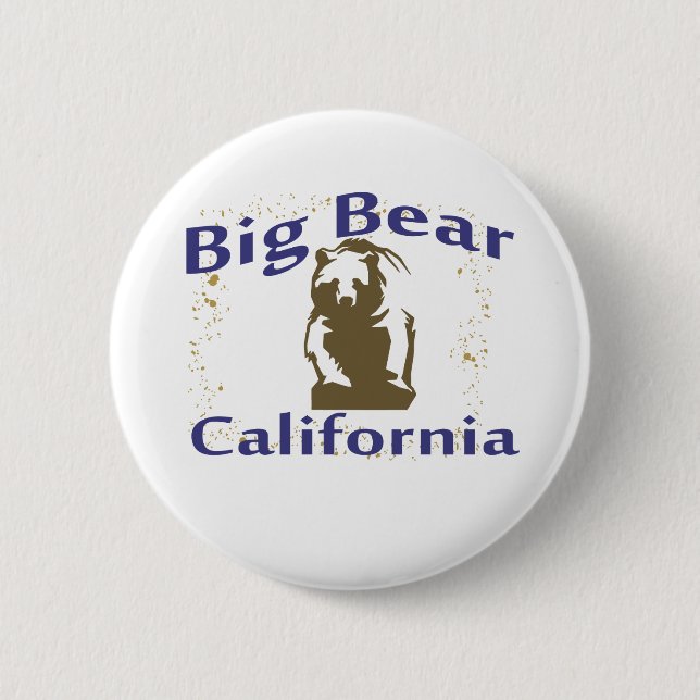 Badge Rond 5 Cm Chemise de BIG BEAR (Devant)