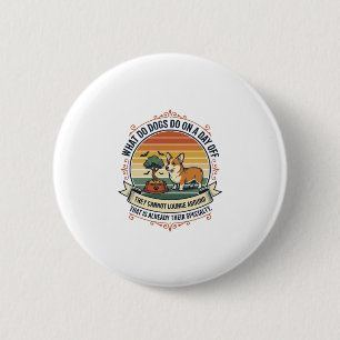Badge Rond 5 Cm Chemise de citation de gravure vintage de jour de