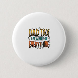 Badge Rond 5 Cm Chemise de conception de gravure vintage de taxe d