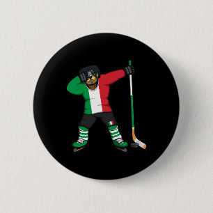 Badge Rond 5 Cm Chemise de fans de hockey sur glace en Italie Rott