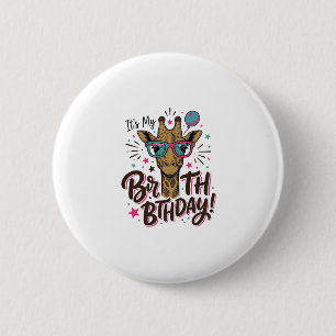 Badge Rond 5 Cm Chemise de fête avec gravure vintage pour annivers