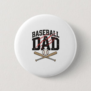 Badge Rond 5 Cm Chemise De Gravure Vintage En Distress Papa De Bas