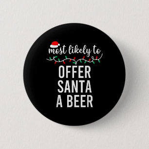 Badge Rond 5 Cm Chemise de Noël la plus susceptible de correspondr