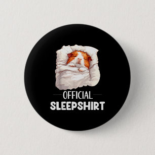 Badge Rond 5 Cm Chemise de nuit Guinea G Amoureux des Animaux Pyja