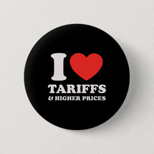 Badge Rond 5 Cm Chemise de protestation anti-Trump - J'aime les ta