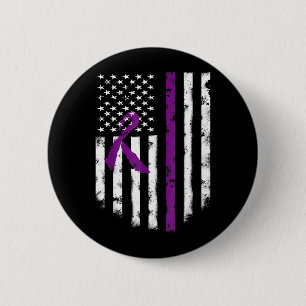 Badge Rond 5 Cm Chemise de sensibilisation au cerveau Alzheimer Dr