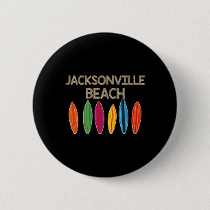Badge Rond 5 Cm Chemise de vacances en famille à Jacksonville Beac