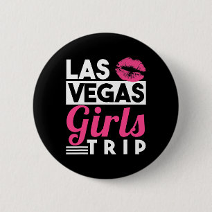 Badge Rond 5 Cm Chemise de voyage pour filles de Las Vegas pour fe