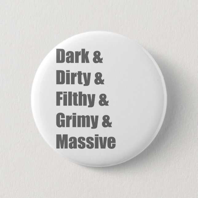 Badge Rond 5 Cm Chemise d'éloge de danse de techno de Chambre de (Devant)