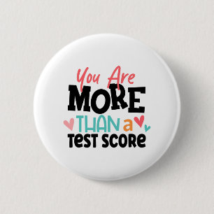 Badge Rond 5 Cm Chemise D'Enseignant De Jour Vous Êtes Plus Qu'Un 