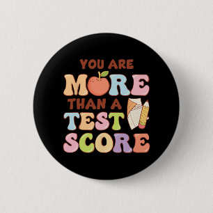 Badge Rond 5 Cm Chemise D'Enseignant De Jour Vous Êtes Plus Qu'Un