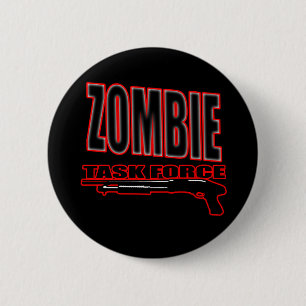 Badge Rond 5 Cm chemise drôle de zombi de zombis de vampires de