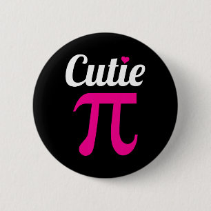 Badge Rond 5 Cm Chemise drôle symbole Pi Cutie Pi National Pi Day 