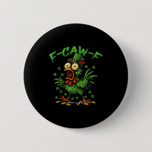 Badge Rond 5 Cm Chemise F Vache F Poulet Coq