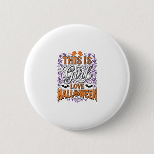 Badge Rond 5 Cm Chemise fantomatique mignonne vintage Halloween Gi