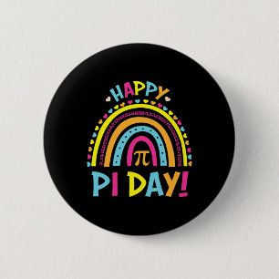 Badge Rond 5 Cm Chemise Jour Pi Spiral Pi Math Enseignant 3 14 Leo